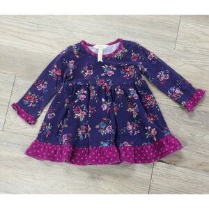Matilda Jane Spring Dress Purple Floral size 12-18 months